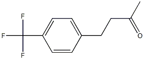 4-[4-(trifluoromethyl)phenyl]butan-2-one 구조식 이미지