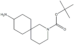 TERT-BUTYL 9-AMINO-2-AZASPIRO[5.5]UNDECANE-2-CARBOXYLATE Structure