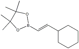 2-(2-cyclohexylvinyl)-4,4,5,5-tetramethyl-1,3,2-dioxaborolane 구조식 이미지