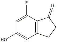 7-fluoro-5-hydroxy-1-indanone 구조식 이미지