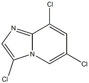 3,6,8-trichloroimidazo[1,2-a]pyridine Structure
