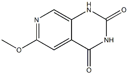 6-Methoxy-1H-pyrido[3,4-d]pyrimidine-2,4-dione 구조식 이미지