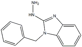 1-benzyl-2-hydrazinyl-1H-benzo[d]imidazole 구조식 이미지