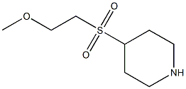 4-(2-methoxyethylsulfonyl)piperidine Structure