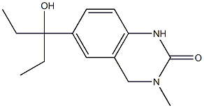 6-(3-hydroxypentan-3-yl)-3-methyl-3,4-dihydroquinazolin-2(1H)-one Structure