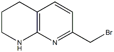 7-(bromomethyl)-1,2,3,4-tetrahydro-1,8-naphthyridine Structure