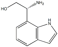 (R)-2-amino-2-(1H-indol-7-yl)ethanol Structure