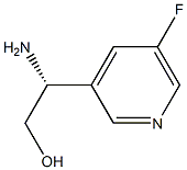 (R)-2-amino-2-(5-fluoropyridin-3-yl)ethanol Structure