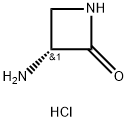 (3R)-3-aminoazetidin-2-one hydrochloride 구조식 이미지