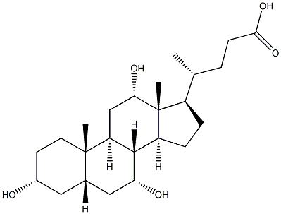 Cholic Acid Impurity 1 구조식 이미지