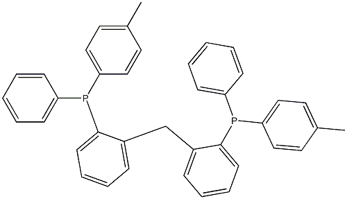 Bis[2-(4-methyldiphenylphosphino)phenyl]methane, 90% Structure