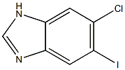 6-Chloro-5-iodo-1H-benzoimidazole Structure