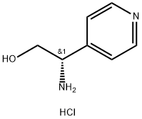 (2S)-2-AMINO-2-(4-PYRIDYL)ETHAN-1-OL DIHYDROCHLORIDE 구조식 이미지