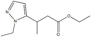 ethyl 3-(1-ethyl-1H-pyrazol-5-yl)butanoate Structure