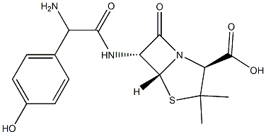 Amoxicillin for system suitability 구조식 이미지