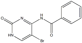 N-(5-bromo-2-oxo-1,2-dihydropyrimidin-4-yl)benzamide Structure