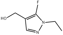 (1-ethyl-5-fluoro-1H-pyrazol-4-yl)methanol 구조식 이미지