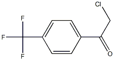 2-chloro-1-[4-(trifluoromethyl)phenyl]ethan-1-one Structure