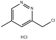 3-(CHLOROMETHYL)-5-METHYLPYRIDAZINE HCL Structure