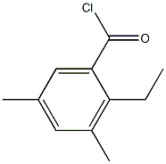 벤조일클로라이드,2-에틸-3,5-디메틸-(6CI) 구조식 이미지