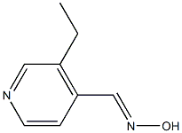 Isonicotinaldehyde, 3-ethyl-, oxime (6CI) Structure