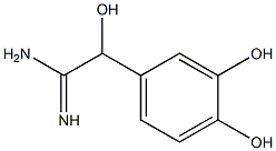 Mandelamidine,  3,4-dihydroxy-  (6CI) Structure