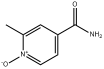 Isonicotinamide, 2-methyl-, 1-oxide (6CI) Structure