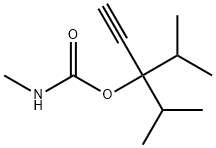 카르밤산,메틸-,1,1-디이소프로필-2-프로피닐에스테르(6CI) 구조식 이미지
