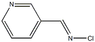 피리딘,3-(N-클로로포름이미도일)-(6CI) 구조식 이미지