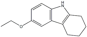 카르바졸,6-에톡시-1,2,3,4-테트라히드로-(6CI) 구조식 이미지