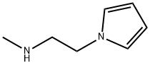 Pyrrole, 1-(2-methylaminoethyl)- (6CI) Structure