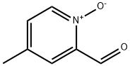 Picolinaldehyde, 4-methyl-, 1-oxide (6CI) Structure