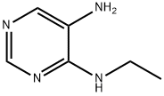 피리미딘,5-아미노-4-에틸아미노-(6CI) 구조식 이미지
