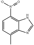 벤즈이미다졸,4-메틸-7-니트로-(6CI) 구조식 이미지