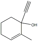 2-Cyclohexen-1-ol, 1-ethynyl-2-methyl- (6CI) Structure