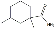 Cyclohexanecarboxamide, 1,3-dimethyl- (6CI) Structure