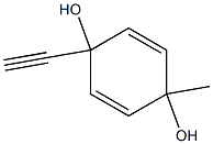 2,5-Cyclohexadiene-1,4-diol, 1-ethynyl-4-methyl- (6CI) Structure