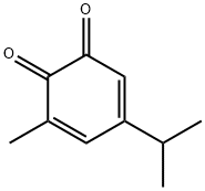 m-Mentha-1,3-diene-5,6-dione (6CI) 구조식 이미지