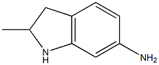 Indoline, 6-amino-2-methyl- (6CI) Structure