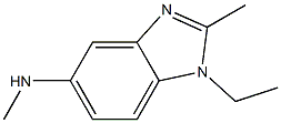벤즈이미다졸,1-에틸-2-메틸-5-메틸아미노-(6CI) 구조식 이미지