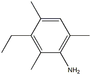 Aniline,  3-ethyl-2,4,6-trimethyl-  (6CI) Structure