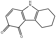 카르바졸-3,4-디온,5,6,7,8-테트라히드로-(6CI) 구조식 이미지