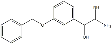 Mandelamidine,  m-(benzyloxy)-  (6CI) Structure