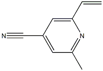 이소니코티노니트릴,2-메틸-6-비닐-(6CI) 구조식 이미지