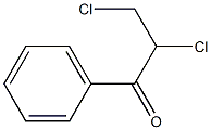 Acetophenone, 2-chloro-2-(chloromethyl)- (6CI) Structure