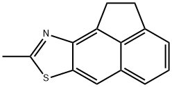아세나프토[3,4-d]티아졸,1,2-디하이드로-8-메틸-(6Cl) 구조식 이미지