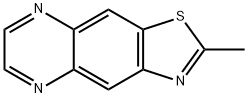 티아졸로[4,5-g]퀴녹살린,2-메틸-(6CI) 구조식 이미지