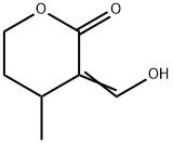 발레르산,5-히드록시-2-(히드록시메틸렌)-3-메틸-,델타-락톤(6CI) 구조식 이미지