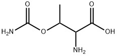 Allothreonine, carbamate, DL- (6CI) Structure
