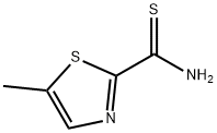 2-Thiazolecarboxamide,  5-methylthio-  (6CI) Structure